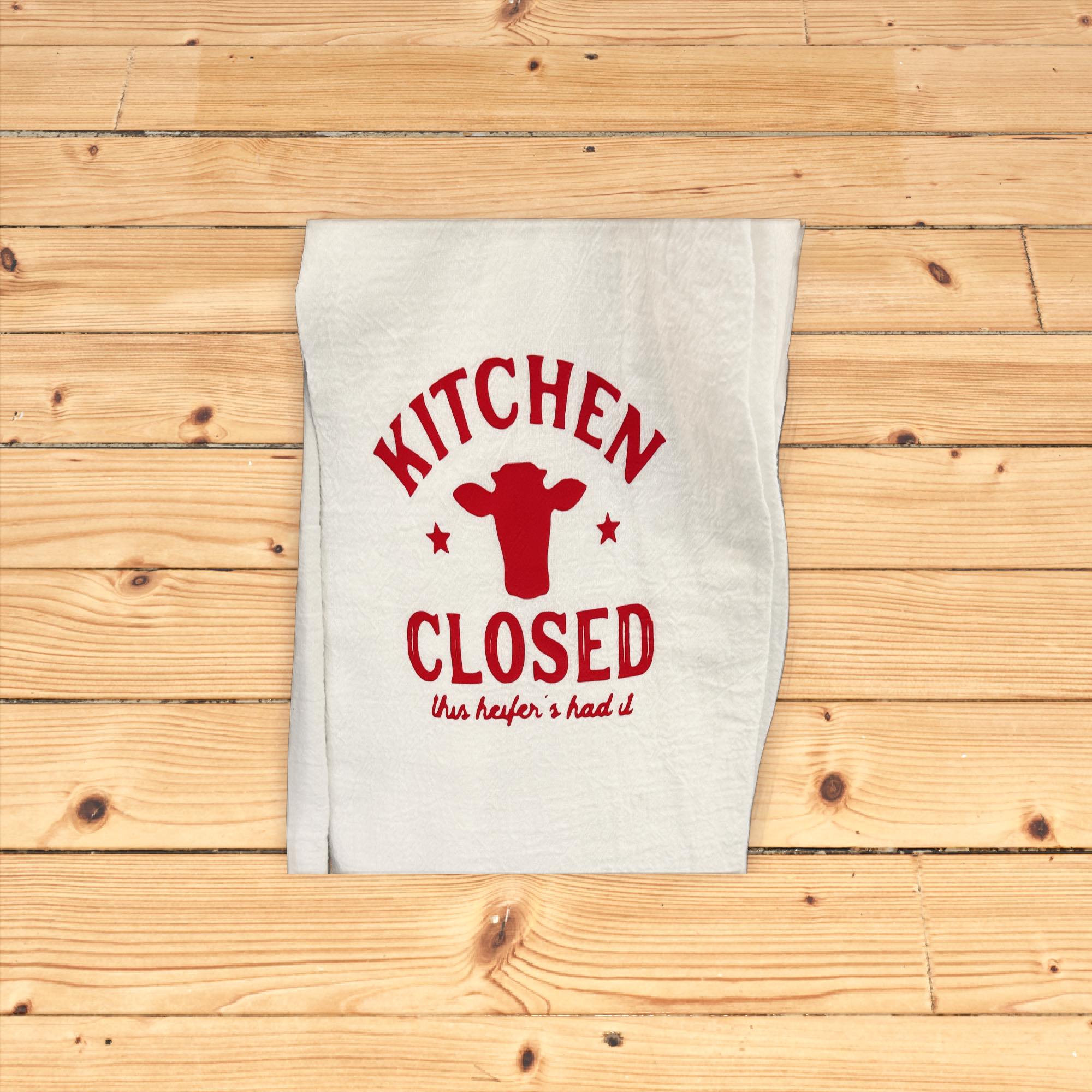 Hand Towel Kitchen closed