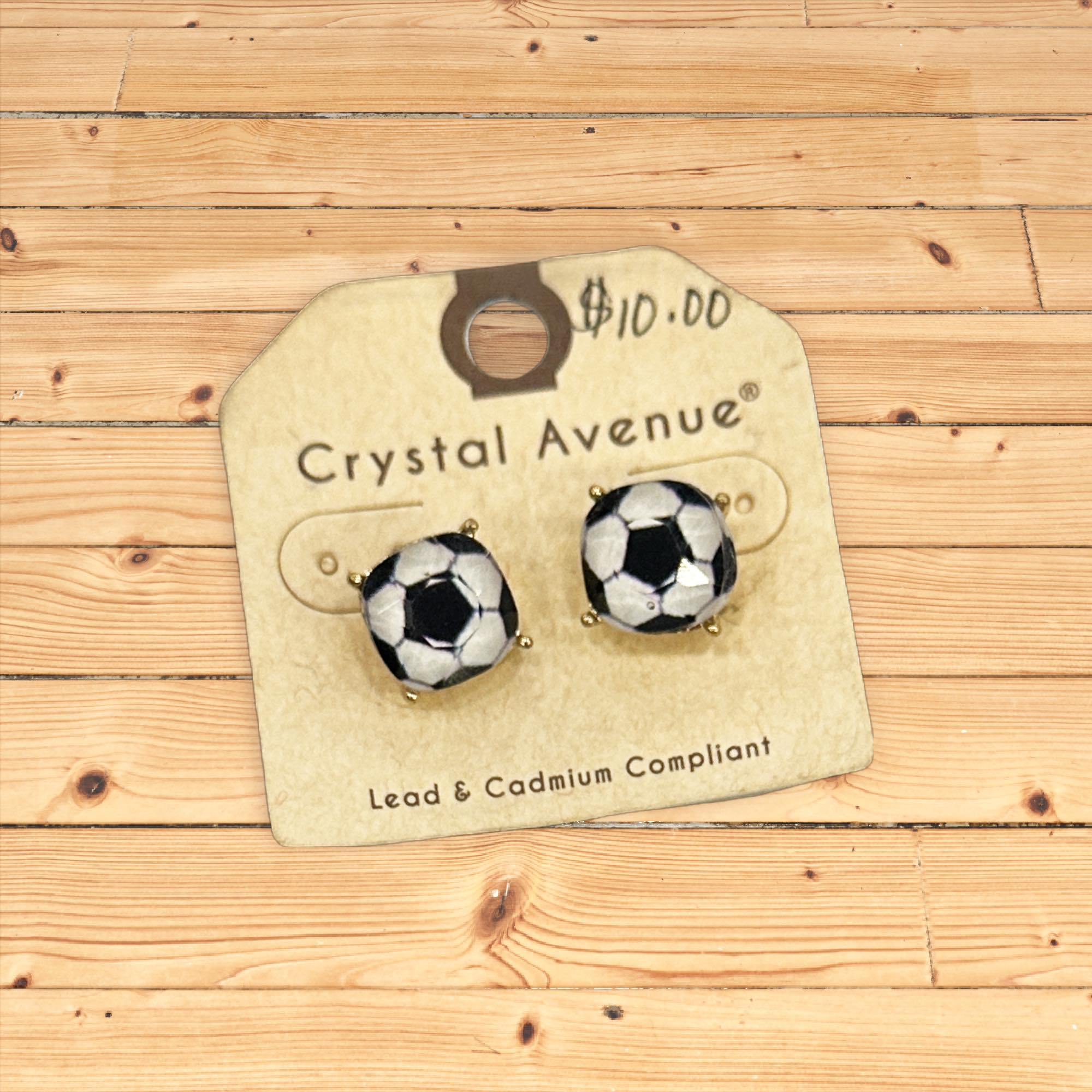 Soccer Earrings