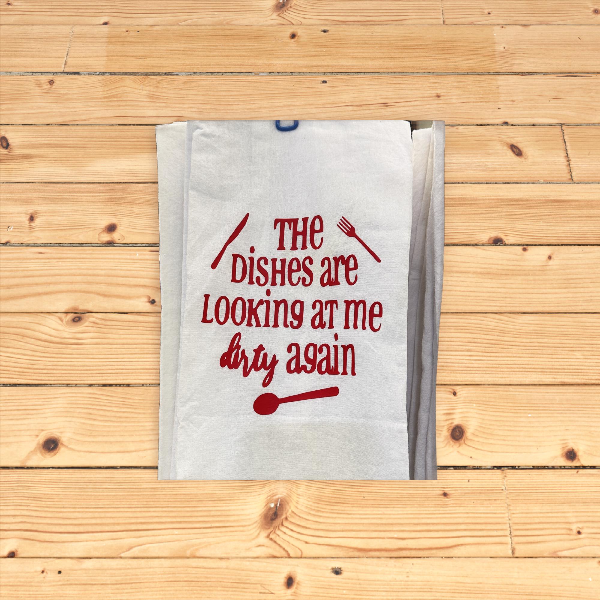 Hand Towel Dishes looking dirty