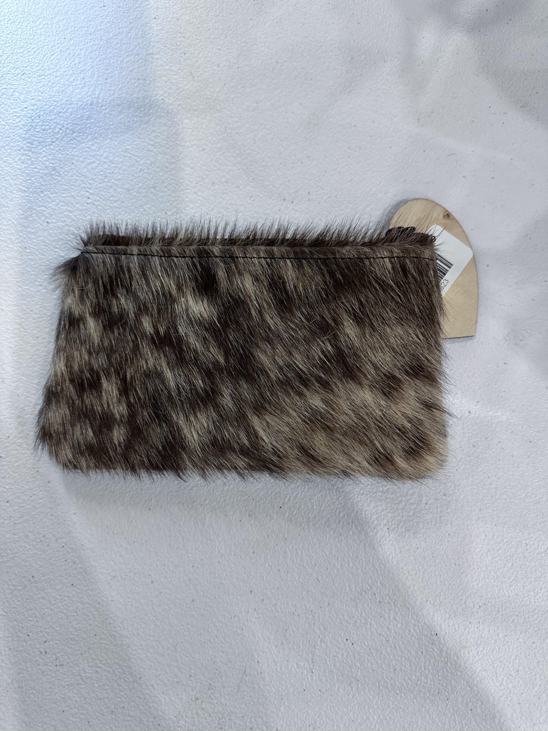 fur coin purse