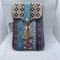 colorful cellphone purse