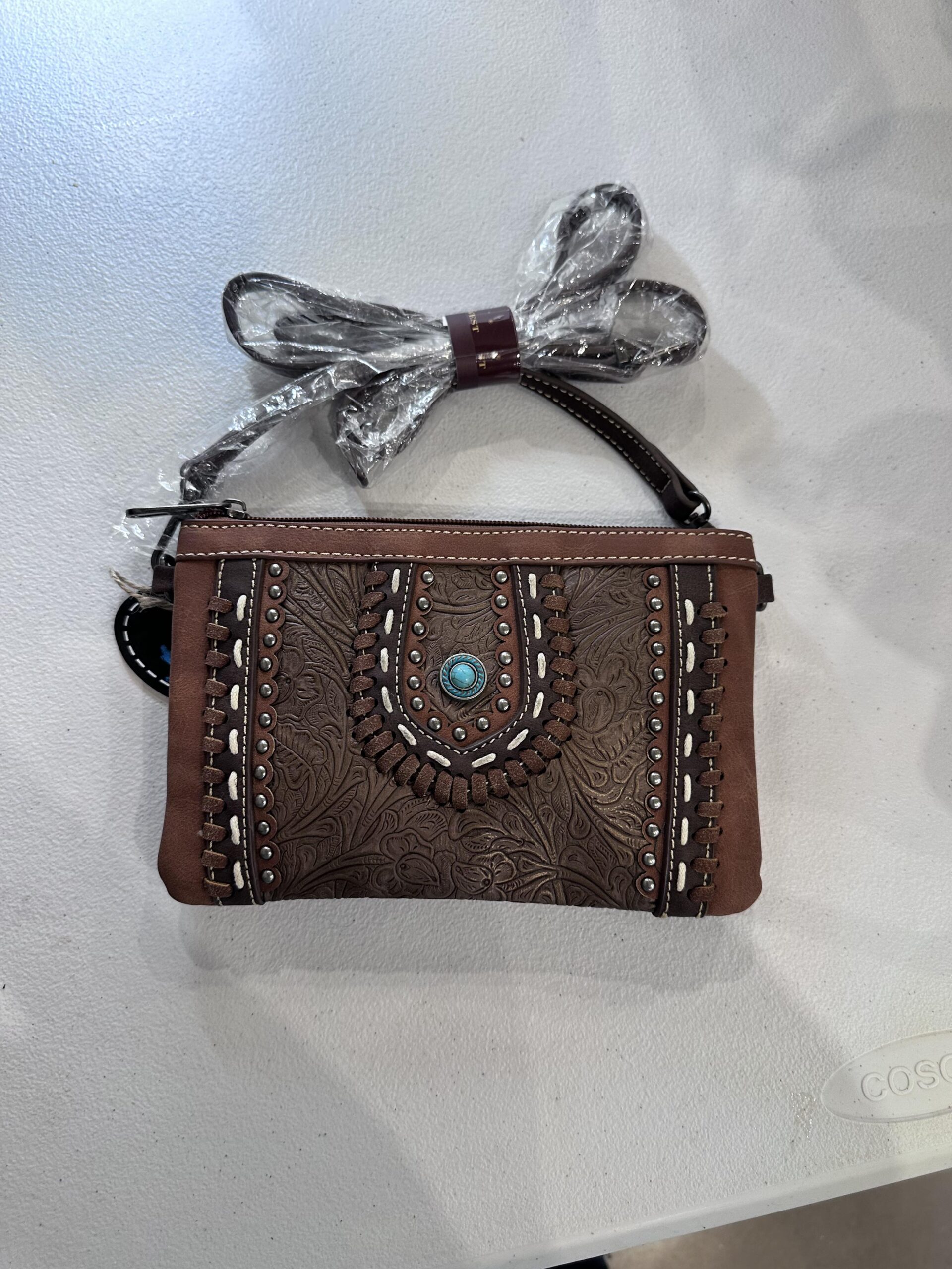 Montana West leather crossbody purse