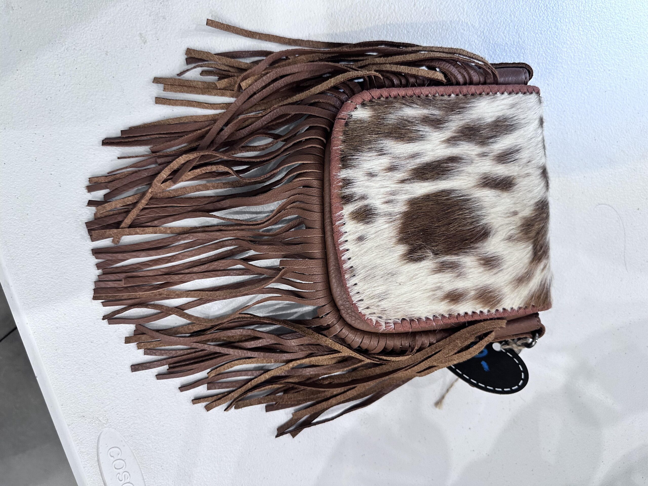 Montana West cowhide crossbody purse