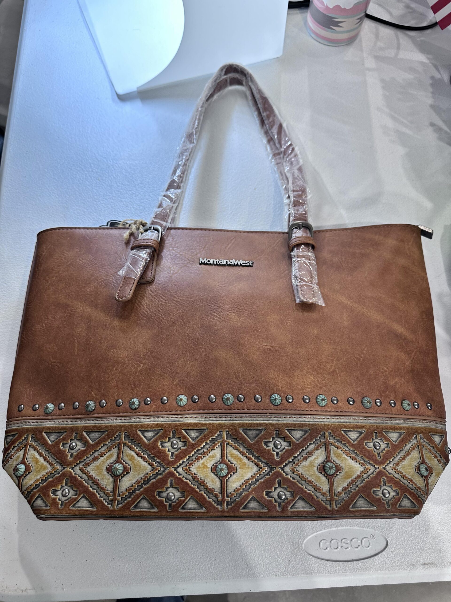 Leather Montana West bag X