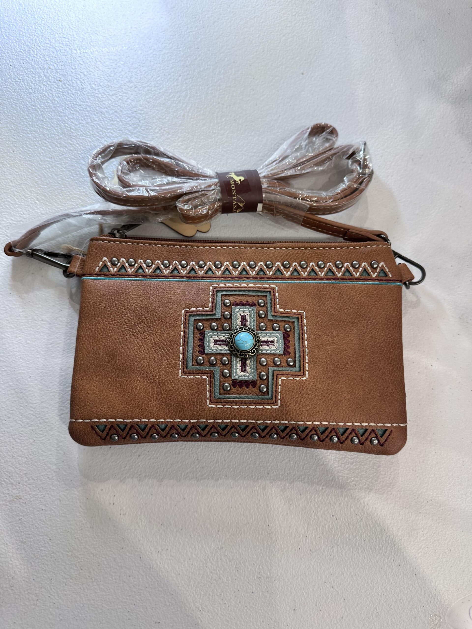 Montana West crossbody leather purse