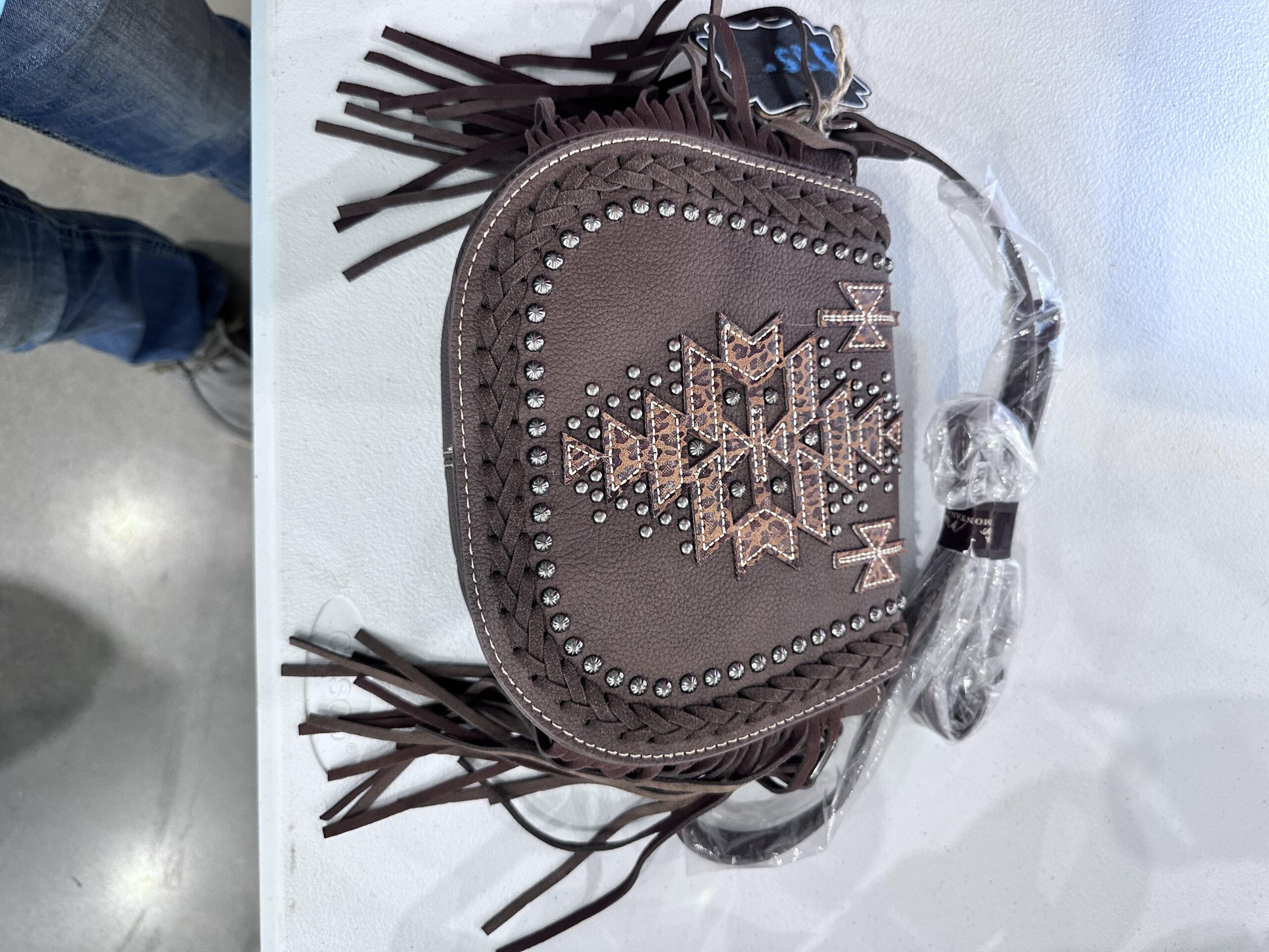 Montana West leather crossbody purse X