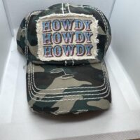 camoflauge howdy hat