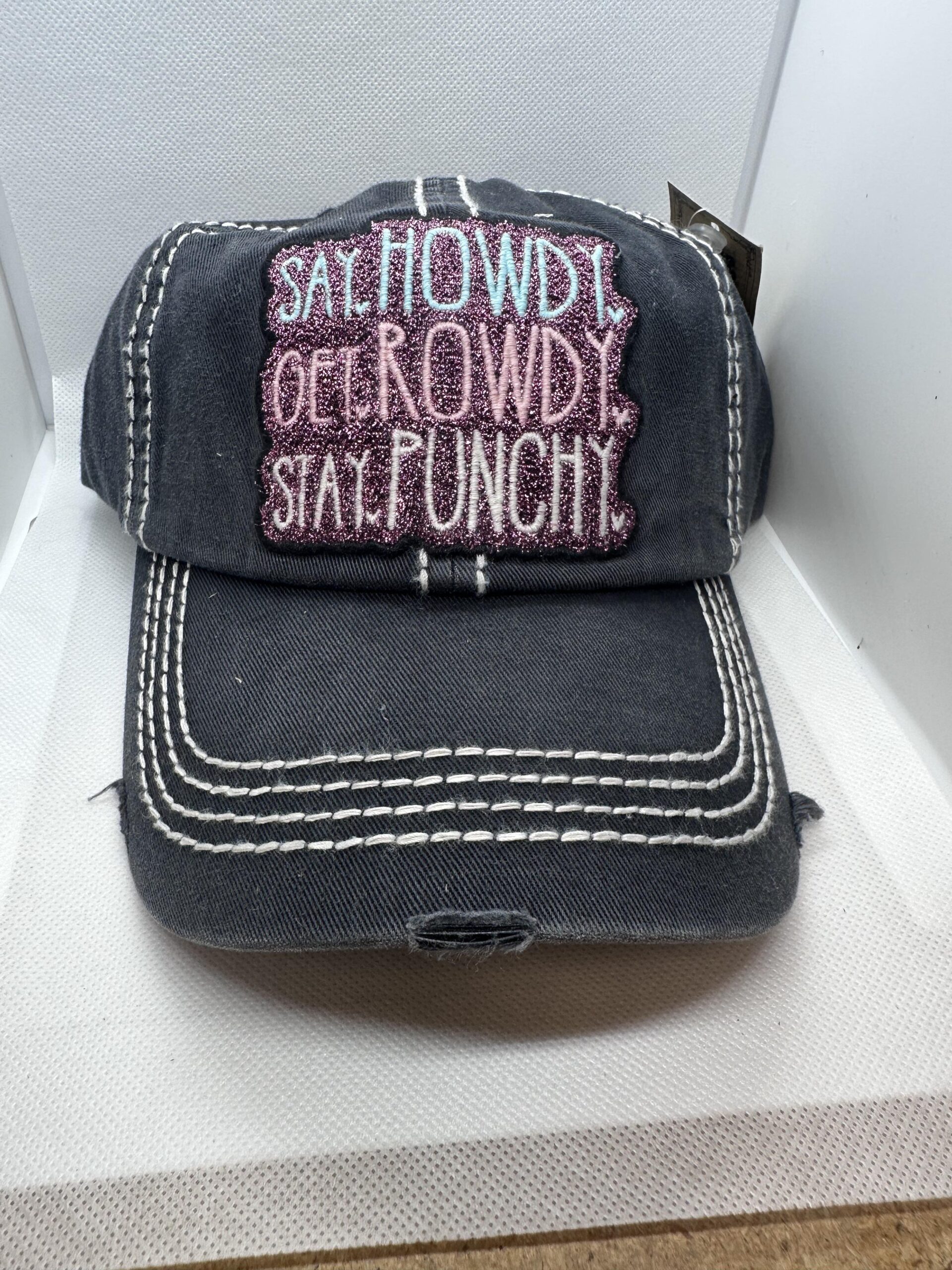 howdy rowdy punchy hat